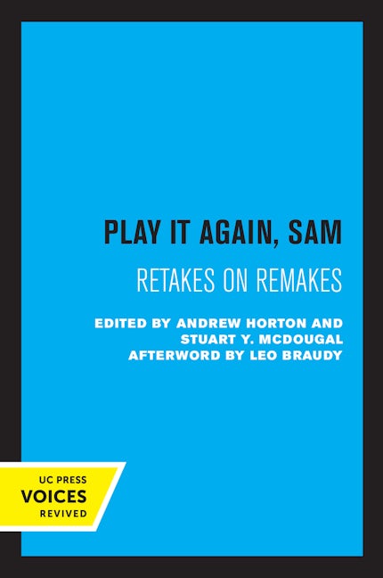 Book cover image for Play It Again, Sam ISBN: 9780520301252